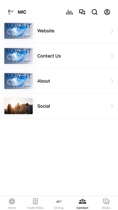 Make It Clear Ministries Screenshot