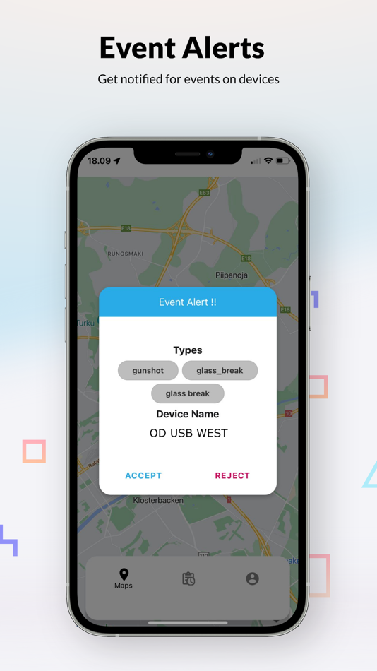 #3. OCCDEC Client (iOS) Podle: LineSpotting AB
