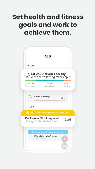 VIP Fitness Coaching Screenshot