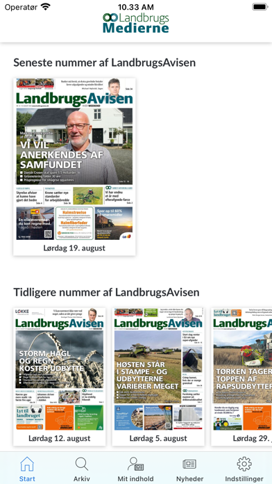 LandbrugsMedierne Screenshot 1 - AppWisp.com LandbrugsMedierne Screenshot 1 - AppWisp.com