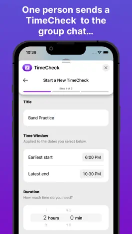 Game screenshot TimeCheck iMessage Extension apk