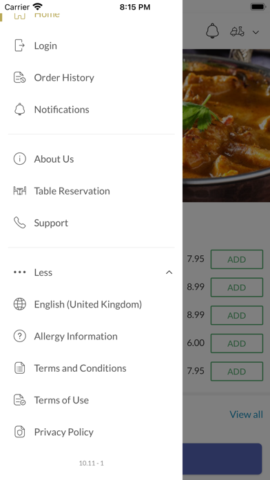 Bombay Deli Screenshot