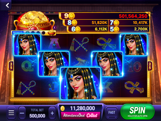 Rock N' Cash Casino-Slots Game iPad app afbeelding 3