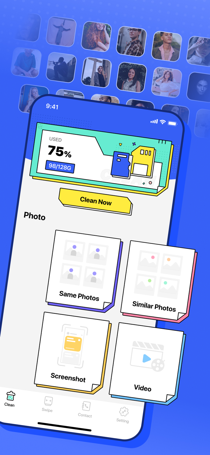 Clean Pic Phone Storage Clean