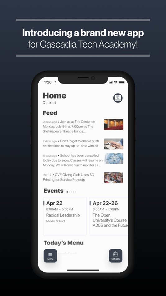 #1. Cascadia Tech Academy (iOS) 由: Cascadia Technical Academy