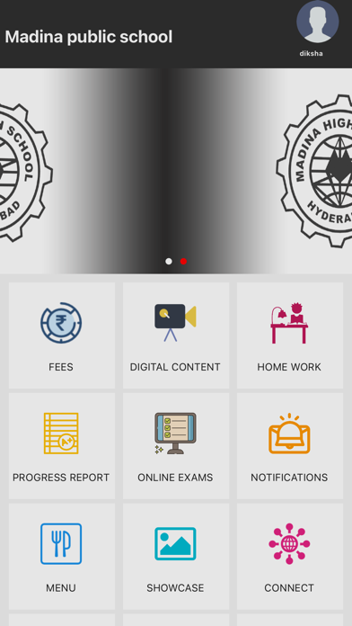 Madina High School App Screenshot