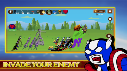 Hero Stick war stickman fight Screenshot