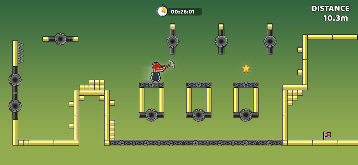 Stickman Hammer climb