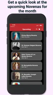 catholic prayers novena iphone screenshot 2