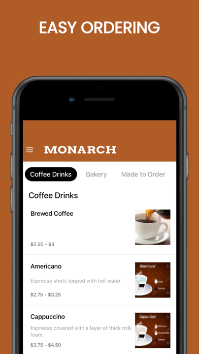 Monarch Market Cafe Screenshot