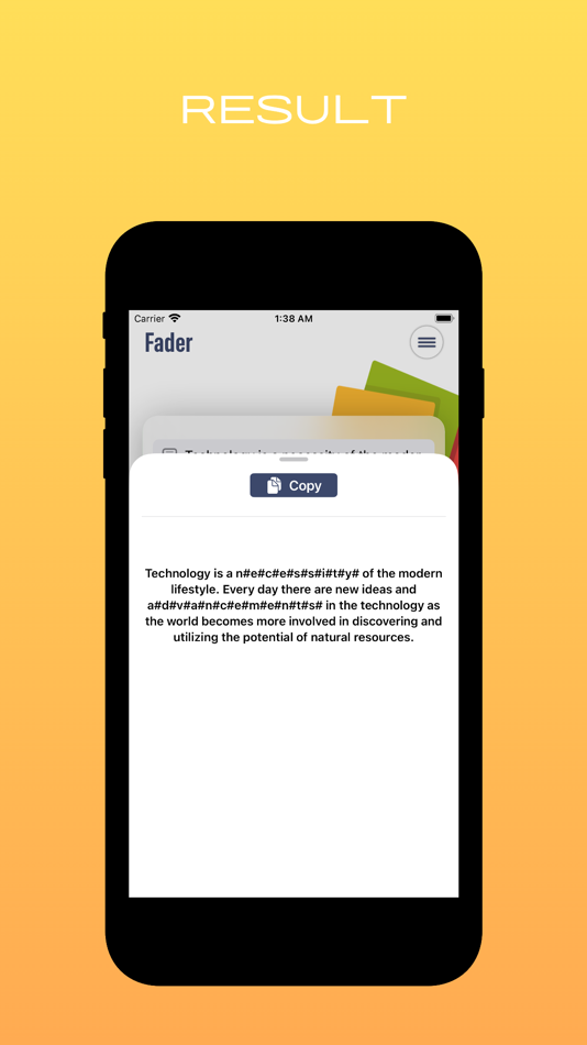 #3. Text Fader (iOS) By: Basel AbuTaleb