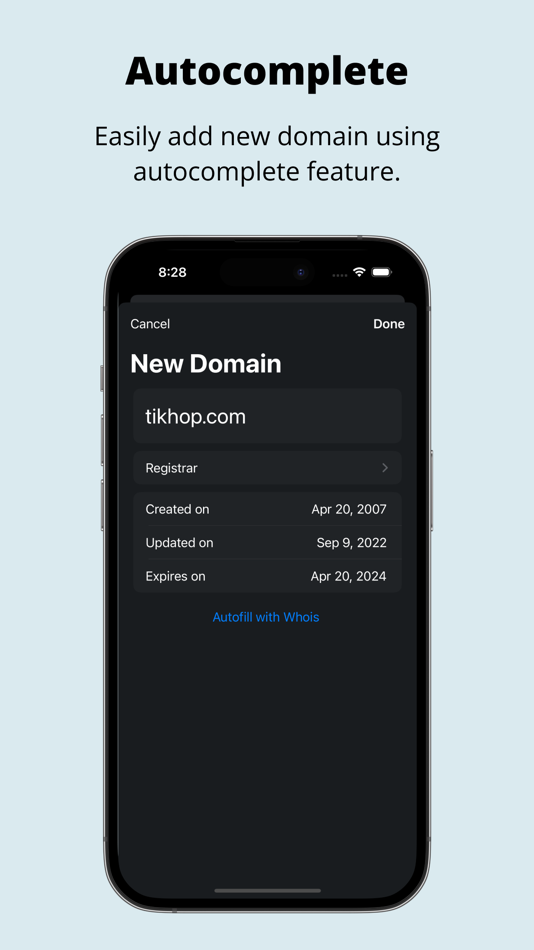 #2. Namecare (iOS) 由: Pavel Tikhonenko