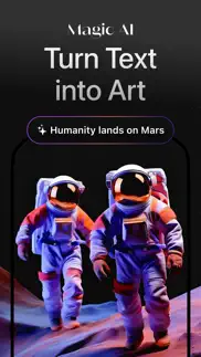 magic ai - art photo generator iphone screenshot 1