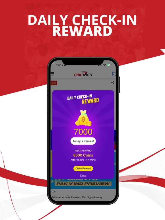 Screenshot #6 pour Cricwick: Live Cricket Scores