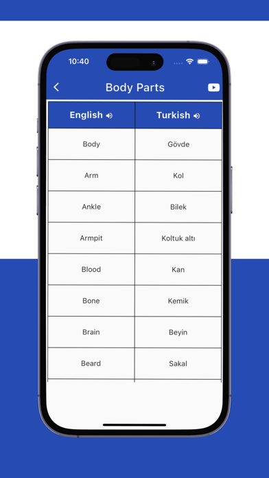 Turkish Words Screenshot