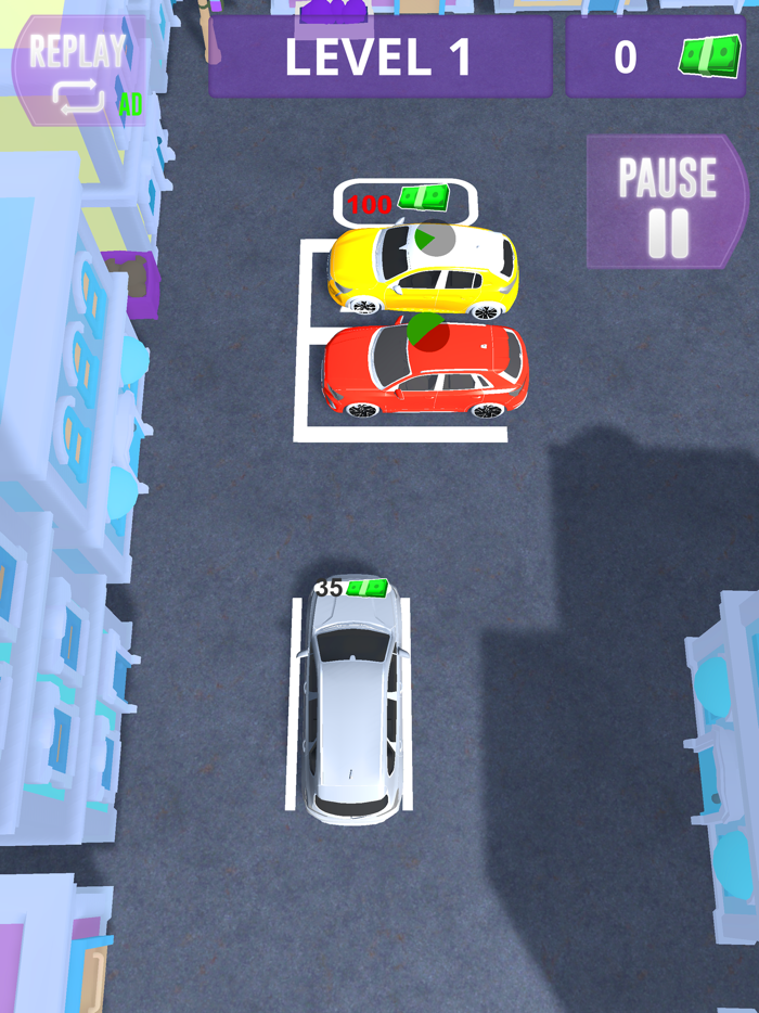 Car Parking Jam Lot Management