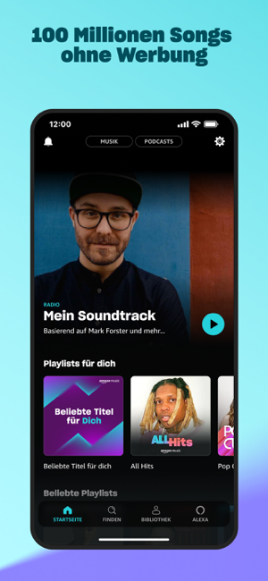 ‎Amazon Music: Musik & Podcasts Screenshot