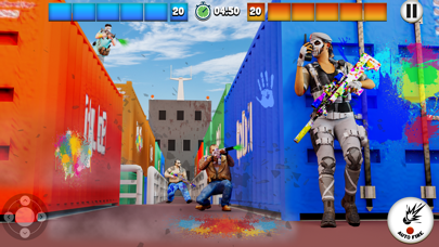 Paintball Battle Arena 3D Game Screenshot