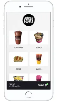 juice n’ bowls iphone screenshot 2
