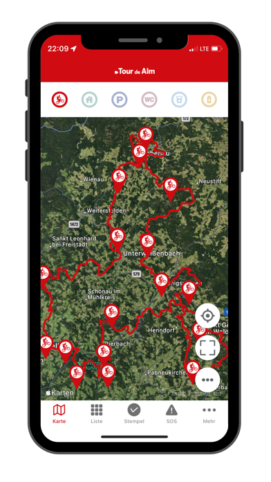 Tour de Alm - Mountainbike Screenshot