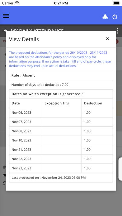 Ascent HCM Mobile Screenshot