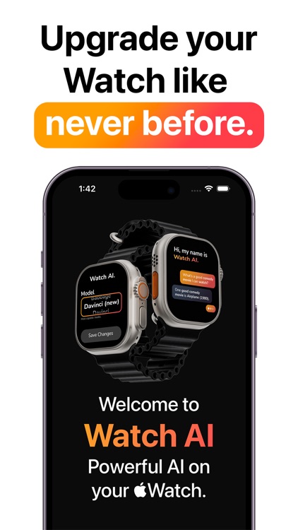 Watch AI: AI on your wrist