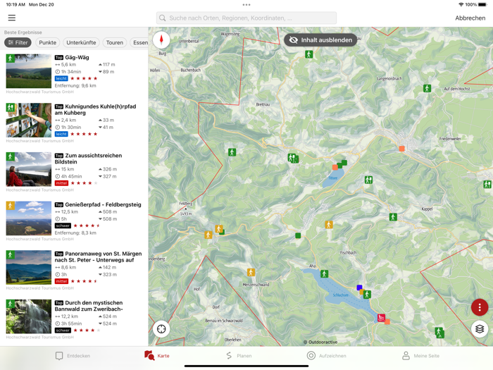 Hochschwarzwald Touren