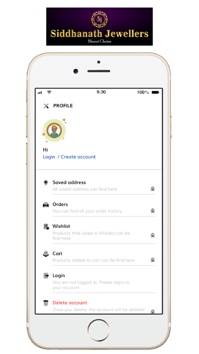 Siddhanath Jewellers Screenshot