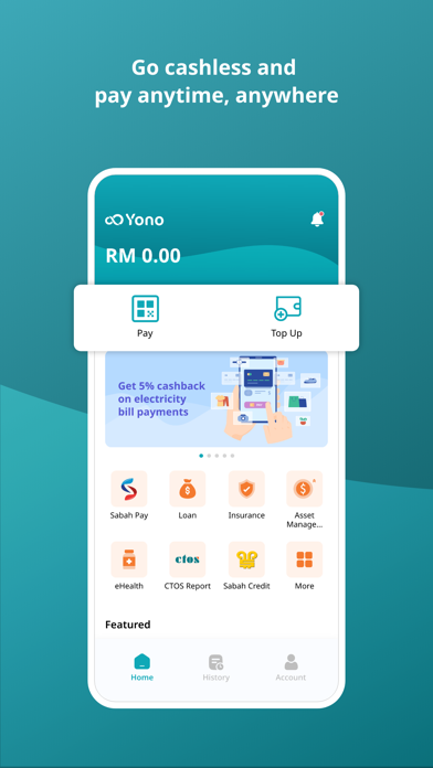 YONO Financial Marketplace Screenshot