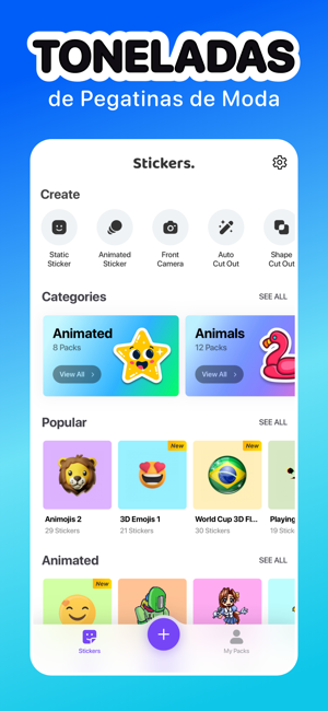 ‎Sticker Maker - Crear Stickers Screenshot