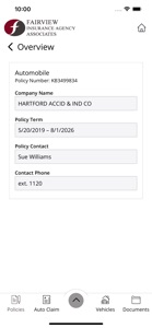 Fairview Insurance Agency screenshot #4 for iPhone