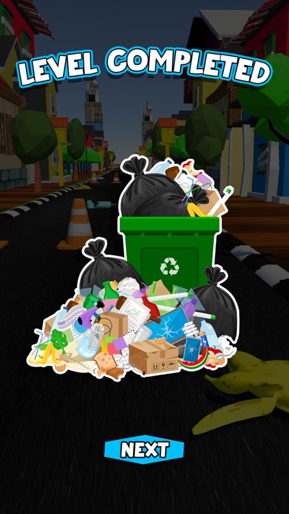 City Cleaner Garbage Trash Run screenshot-3