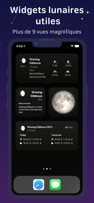 ‎MoonX: Calendrier lunaire Capture d'écran