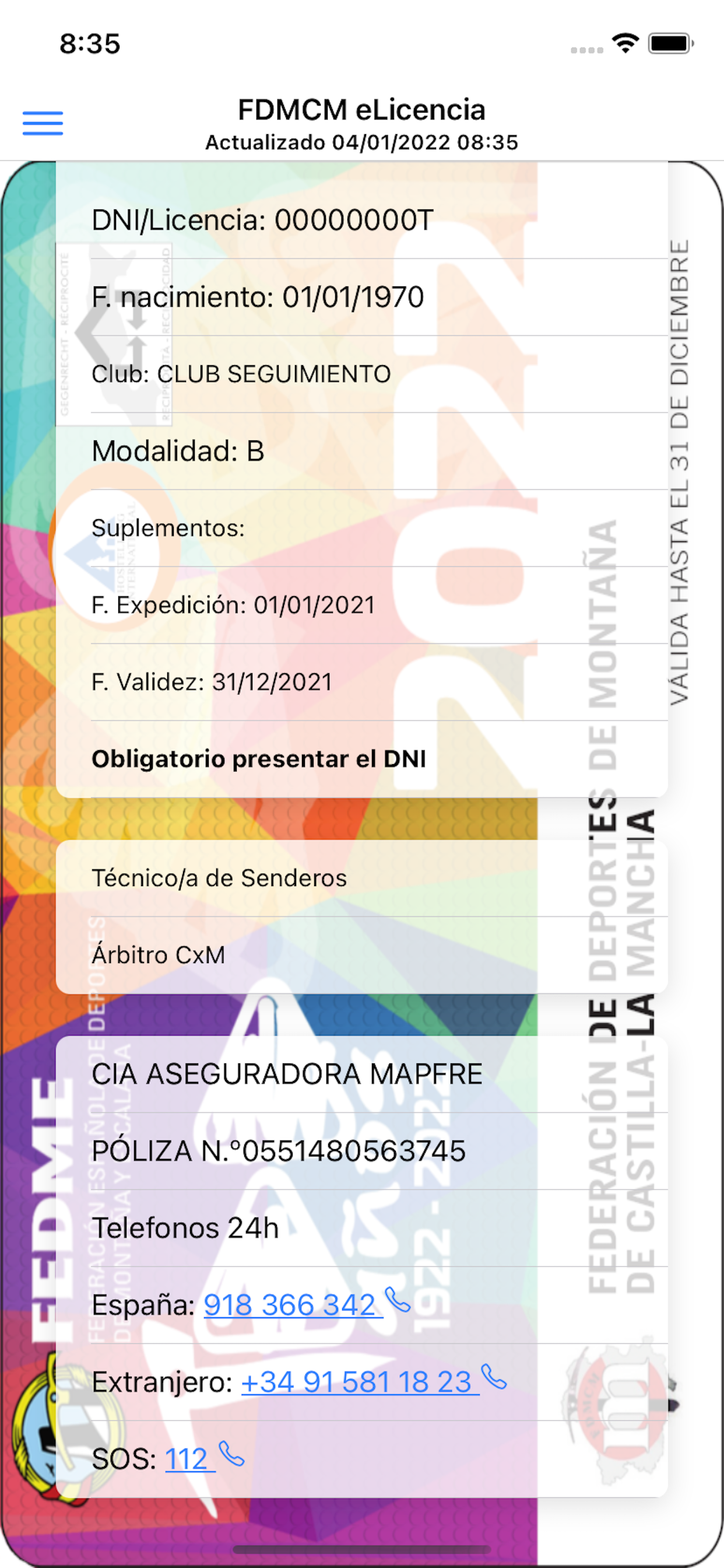 FDMCM eLicencia