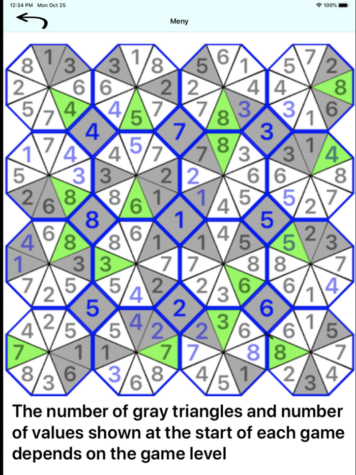 Octagon brain teaser game