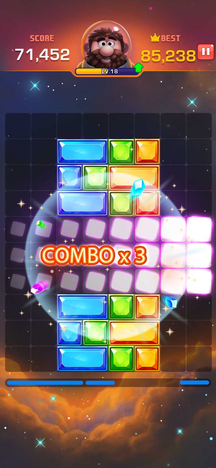 Jewel Sliding - Block Puzzle