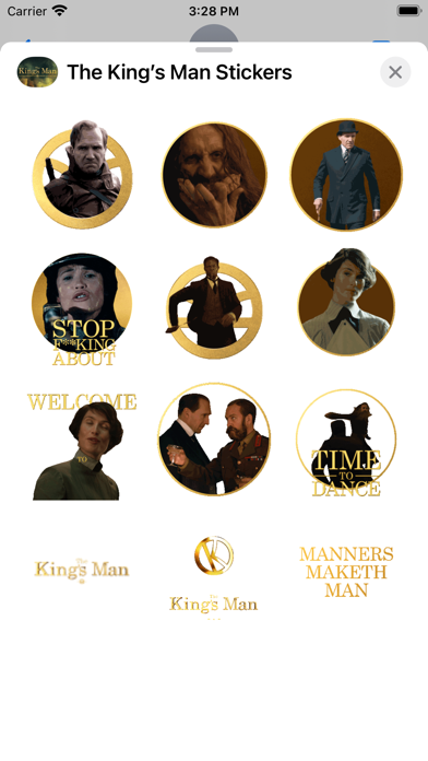 The King's Man Stickersのおすすめ画像2