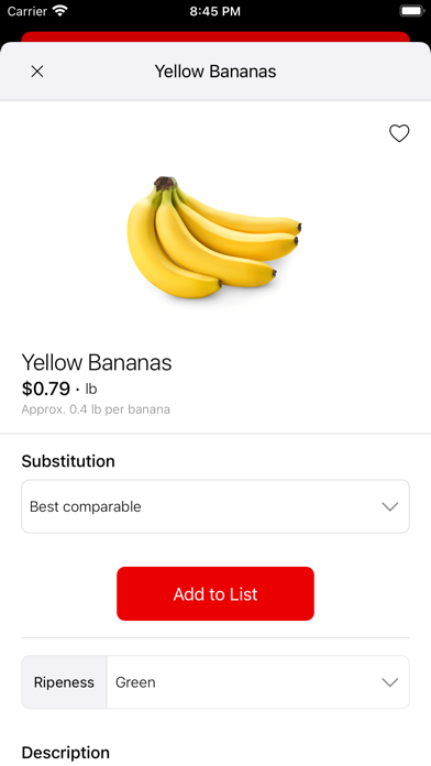B&T’s Grocery Market Screenshot