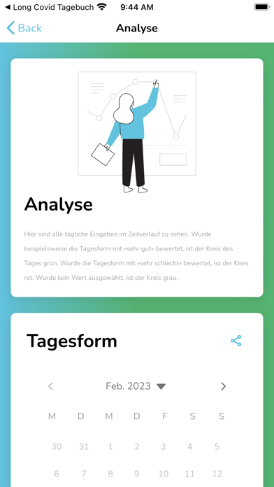 Long-Covid Tagebuch Screenshot