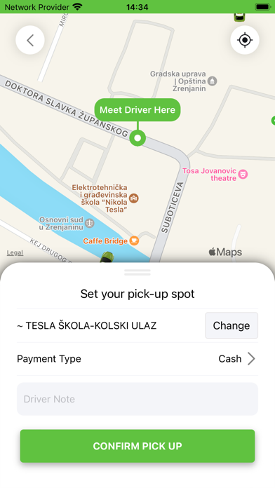 HaloTaxi Zrenjanin Screenshot