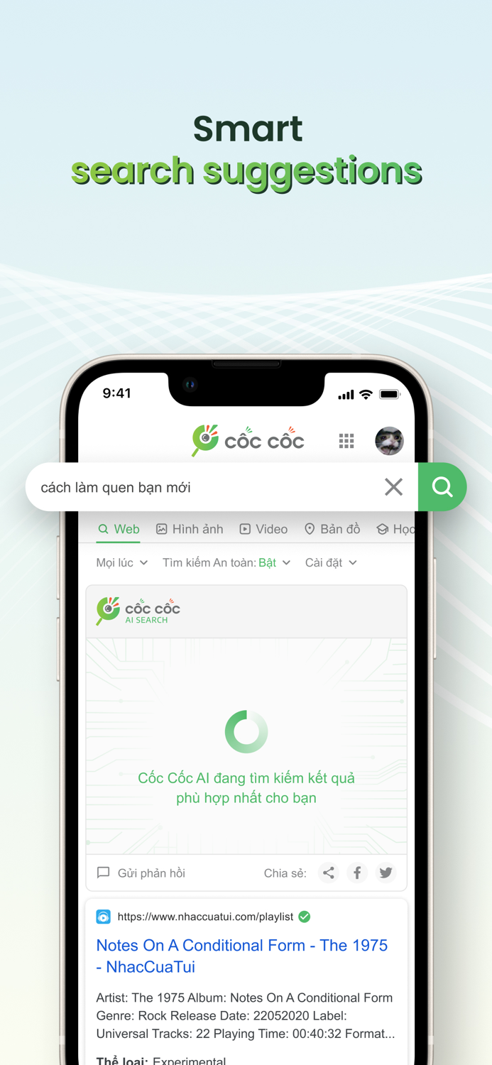 Cốc Cốc Browser and AI Chat