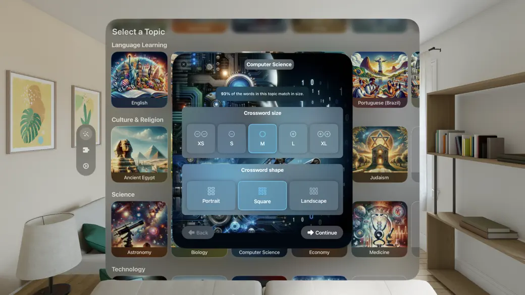 CrossCraft: Crossword Tests screenshot 3