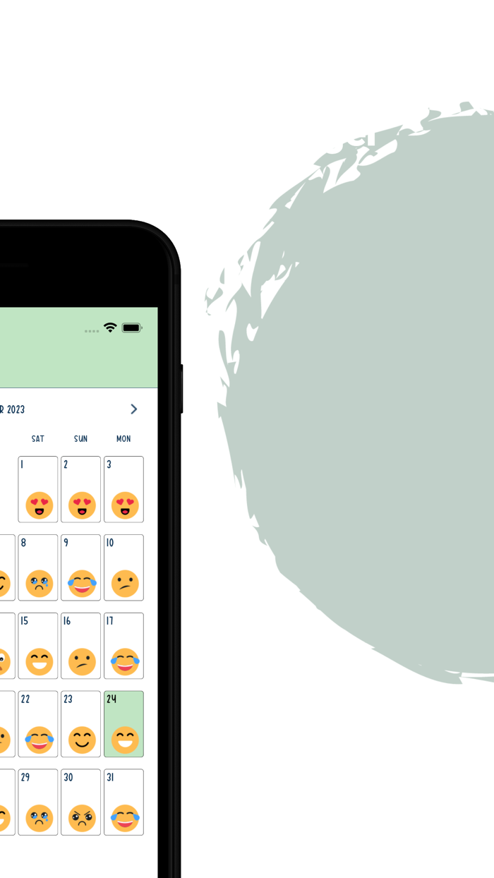 Mood Calendar Simple Tracker