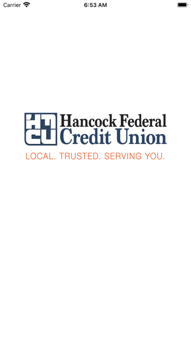 Hancock Federal Credit Union Screenshot