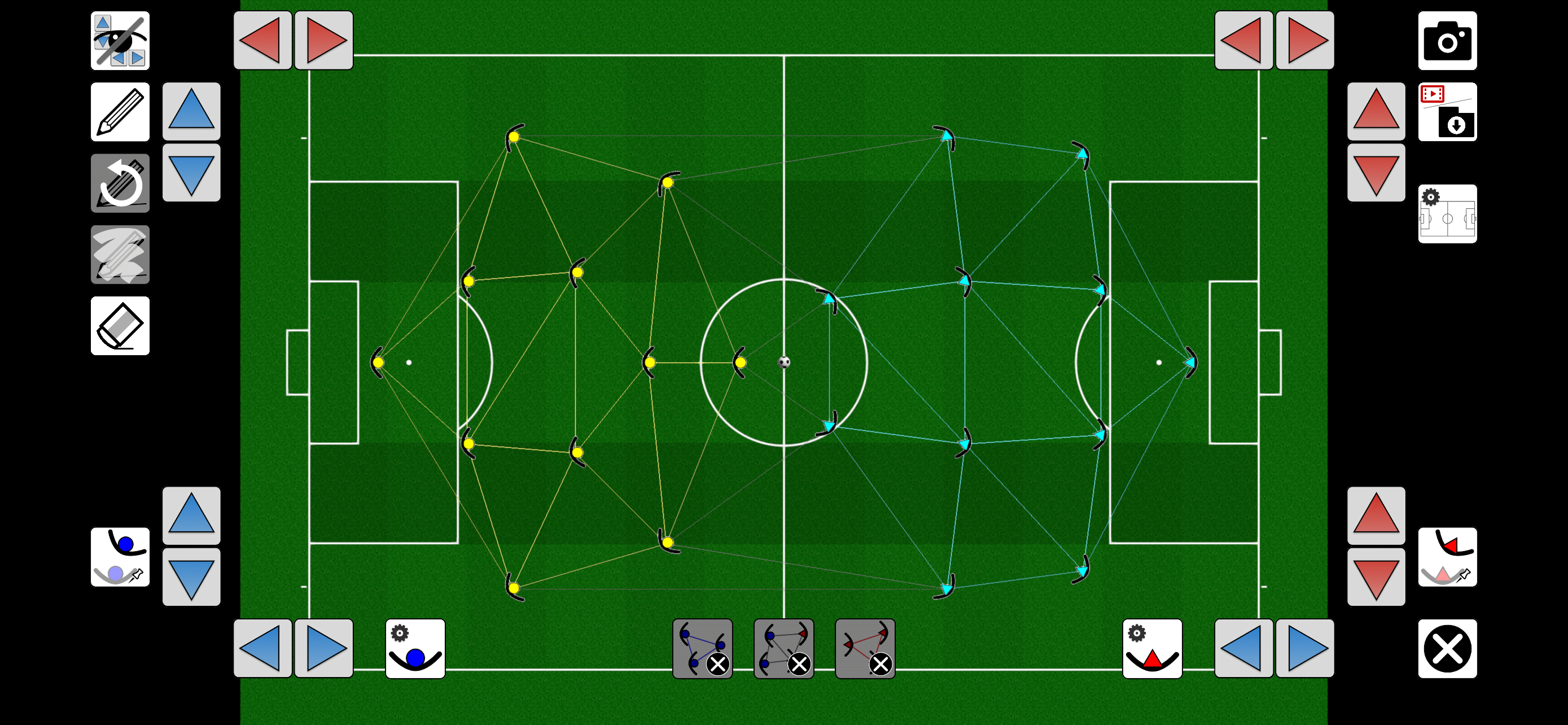 Tablero Táctico de Fútbol