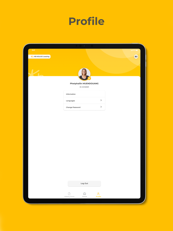 App screenshot