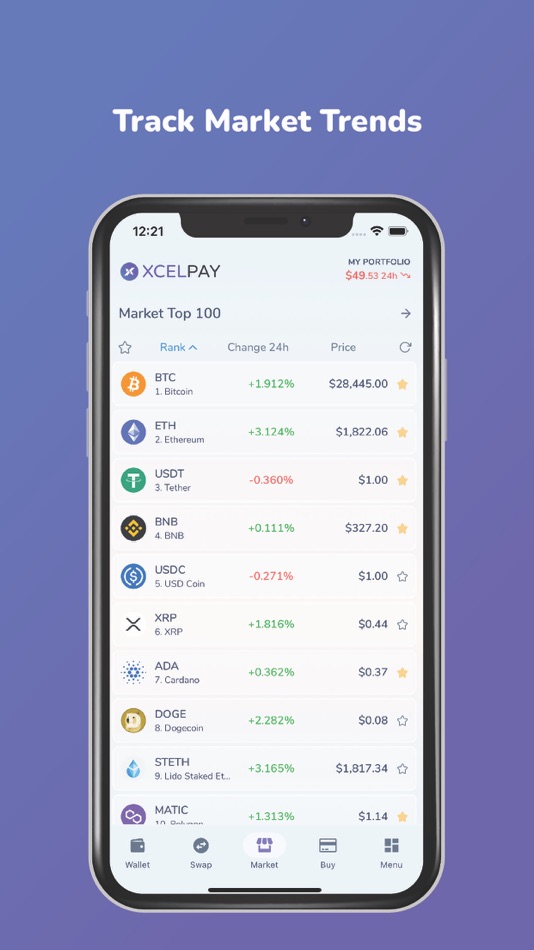 #6. XcelPay Crypto Bitcoin Wallet (iOS) 由: XcelPay Limited