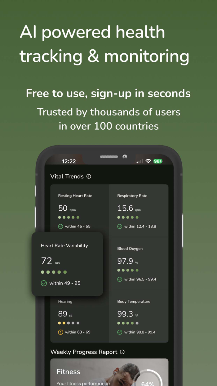 Sonar - AI Health and Fitness
