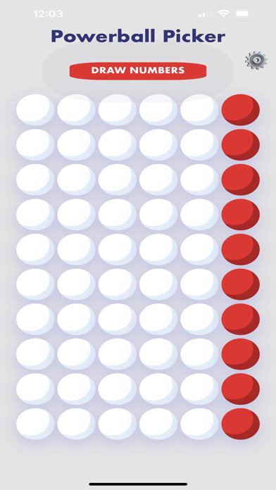 Powerball Pick Screenshot