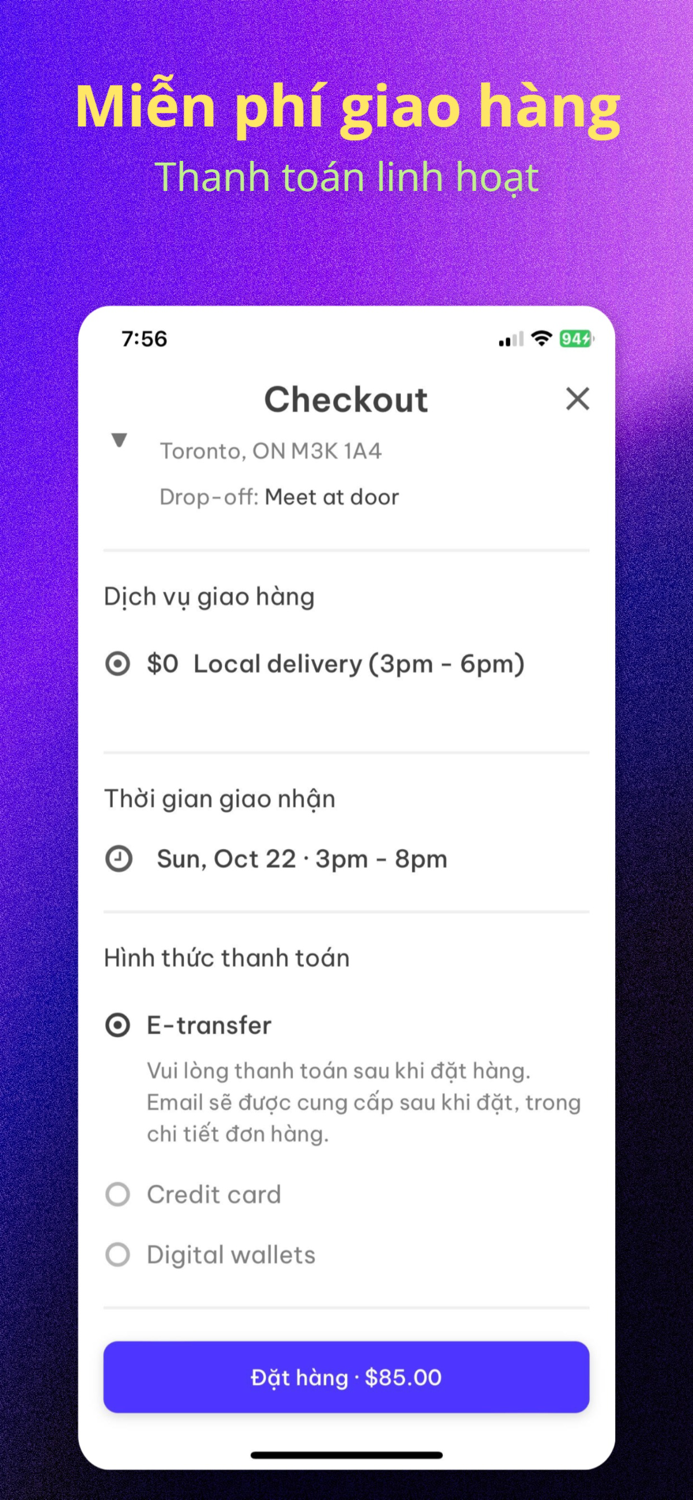 Vocado Vietnamese cuisine